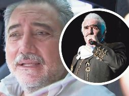 Gerardo Fernández. El hijo de Vicente Fernández habló sobre el estado de salud de su padre. ESPECIAL