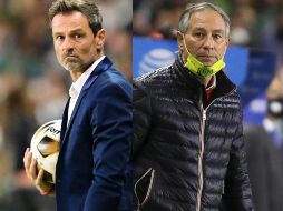 Diego Cocca, de 49 años, y Holan, de 61, llegaron a sus cargos con Atlas y León de manera muy distinta. ESPECIAL / AFP / EFE