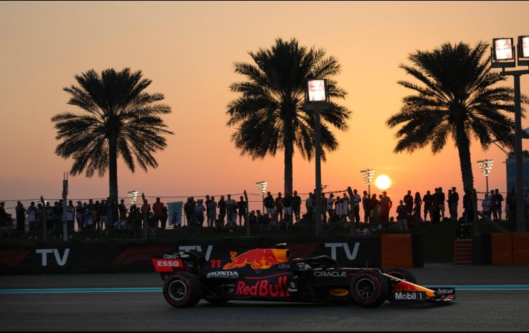 Vista del automóvil Red Bull de 