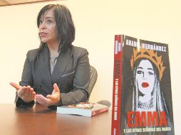 Anabel Hernández estuvo recientemente en la FIL de Guadalajara para presentar los resultados de su investigación en este libro. EL INFORMADOR/A. Camacho