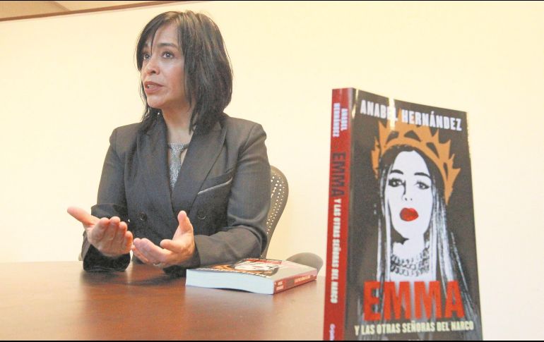 Anabel Hernández estuvo recientemente en la FIL de Guadalajara para presentar los resultados de su investigación en este libro. EL INFORMADOR/A. Camacho
