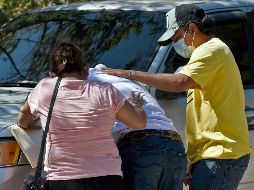 Entregaron los restos y serán repatriados a su país de origen. AFP/A. Estrella