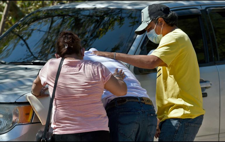 Entregaron los restos y serán repatriados a su país de origen. AFP/A. Estrella