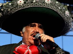 Vicente Fernández murió hoy domingo 12 de diciembre a los 81 años de edad. AFP / ARCHIVO