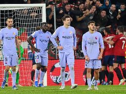 Con este resultado, los dirigidos por Xavi Hernández se hunden en el octavo puesto de LaLiga y solo suman 2 victorias en los últimos cinco duelos del campeonato local.  AFP/A. Gillenea