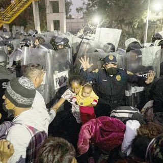 Caravana llegó, pero no va a la Basílica