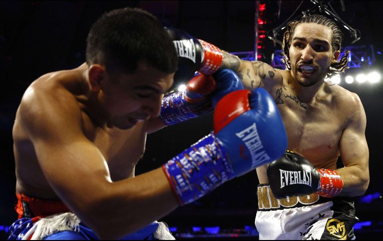 Buen inicio. Ali Walsh marcha invicto en el arranque de su carrera profesional. AFP