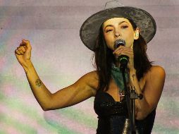 Paty Cantú interpretó de manera maravillosa el himno nacional en el juego donde rompió su maldición el Atlas. El Informador / Archivo