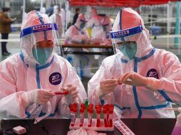 El número total de contagiados activos de COVID en la China continental asciende ahora a mil 381. XINHUA/ARCHIVO