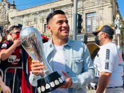 Atlas acude a catedral de Guadalajara en jornada de festejos