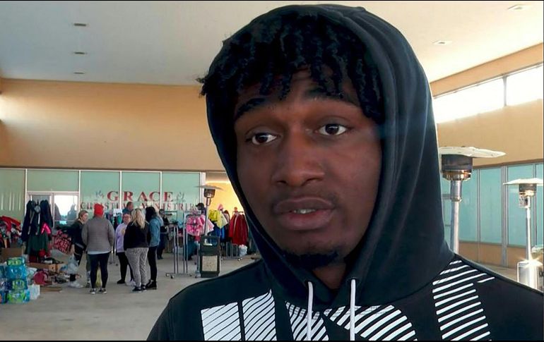 Más allá de las heridas físicas y del dolor en las piernas, el hombre dice tener heridas psicológicas. AFP/E. Sens-AFPTV