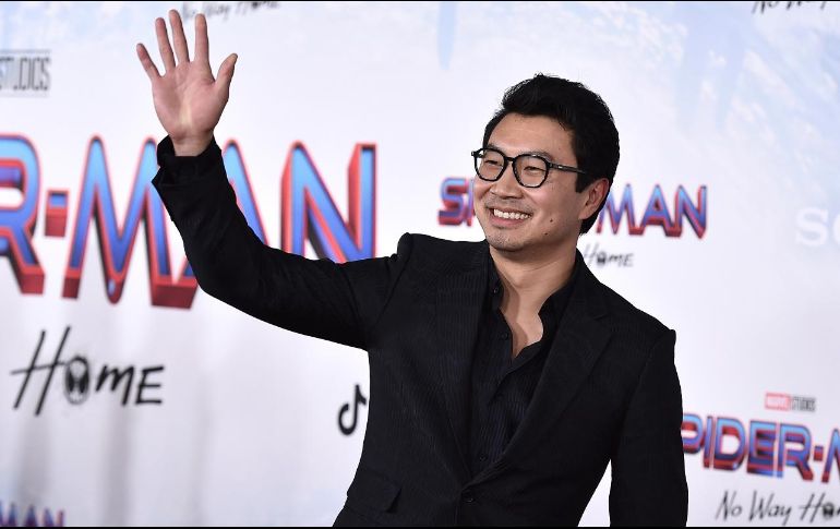 El actor Simu Liu, quien interpreta a “Shang-Chi”, también se hizo presente en la alfombra roja de “Spider-Man: No way home”. AP / J. Strauss