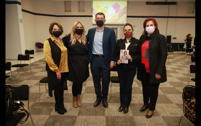 Hilda Ramírez, Letty Ramírez, Luis Gustavo Padilla, Martha Zamudio y Martha Lilia Silva.GENTE BIEN JALISCO/TONY MARTÍNEZ