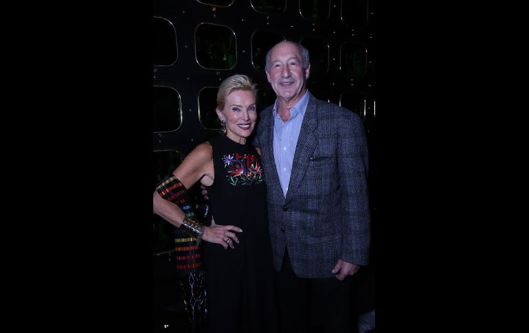 Raquel Bessudo y David Finkelstein.GENTE BIEN JALISCO/CLAUDIO JIMENO