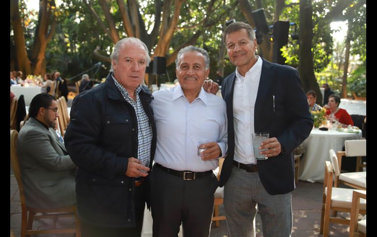 Eduardo Orendain, Arturo Zamora y Alberto Olson.GENTE BIEN JALISCO/TONY MARTÍNEZ