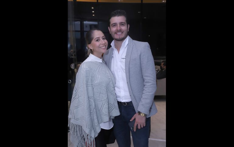 Grecia Partida y Christian Vargas. GENTE BIEN JALISCO/ CLAUDIO JIMENO