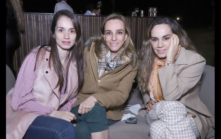 Viridiana Amezcua, Adriana y Blanca Villaseñor. GENTE BIEN JALISCO/ CLAUDIO JIMENO