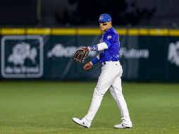 Manny Rodríguez llegó a cuatro cuadrangulares en la temporada; el de esta noche hizo vibrar a todo el estadio Panamericano. TWITTER/charrosbeisbol