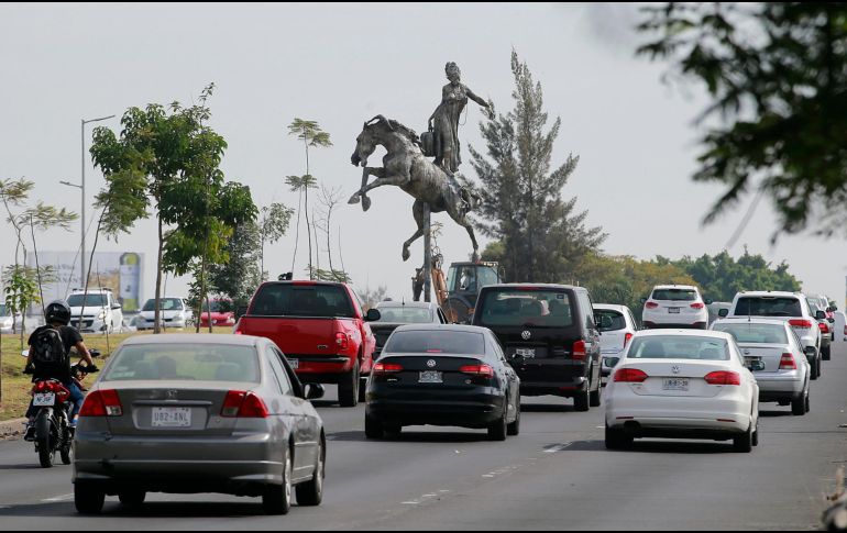 La circulación seguirá por los carriles centrales. EL INFORMADOR/Archivo