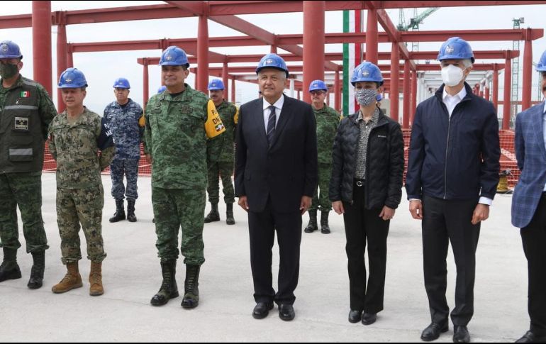 Con el acuerdo, el Presidente López Obrador pretende evitar que los megaproyectos que se construyen en su administración sean frenados mediante amparos. SUN/Archivo