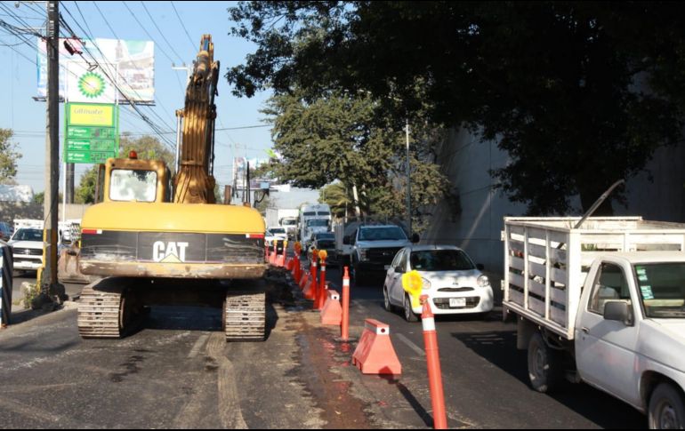 La ejecución del tiempo para la realización de estas obras se proyecta en 75 días. EL INFORMADOR / A. Camacho