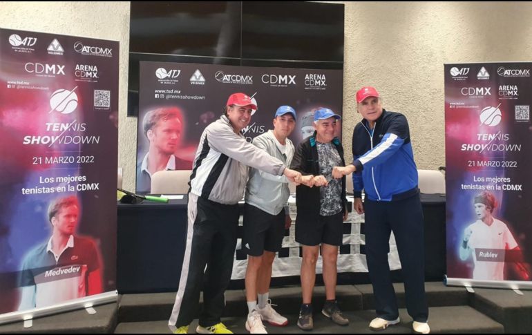 El Tennis Showdown México 2022 estará avalado por la ATP (Asociación de Tenistas Profesionales) y fue confirmado para disputarse el próximo 21 de marzo. CORTESÍA