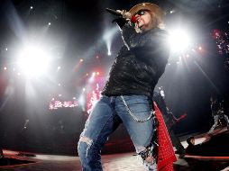 Slash, Duff y Axl Rose están dispuestos a seguir demostrando que al paso de los años siguen siendo tan fuertes como siempre. SUN/ARCHIVO
