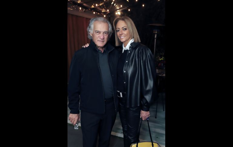 Ricardo Elías y Cecy Rabinovitz.GENTE BIEN JALISCO/CLAUDIO JIMENO