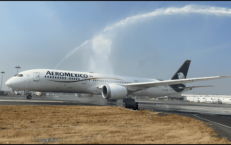 Con este nuevo vuelo, los pasajeros podrán llegar a Madrid en menos de 11 horas. ESPECIAL/Aeroméxico