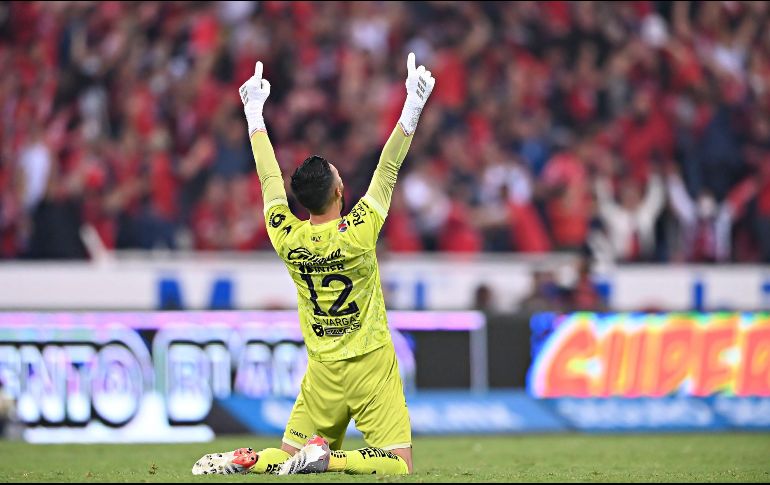 FUNDAMENTAL. Camilo Vargas fue pieza clave en la obtención del título del Apertura 2021 para el Atlas. IMAGO7