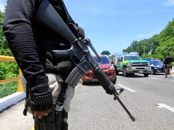 Los policías lograron contener la trifulca luego de varios minutos. NTX/ARCHIVO