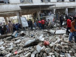 Al menos 11 personas resultaron lesionadas, informan autoridades locales. AP/F. Khan