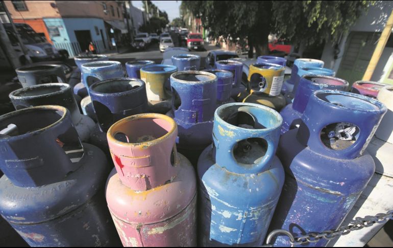 Los habitantes de la Ciudad de México pagan 21.02 pesos por kilogramo de gas. EL INFORMADOR/Archivo