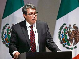 Ricardo Monreal, coordinador parlamentario de Morena en el Senado. SUN/Archivo