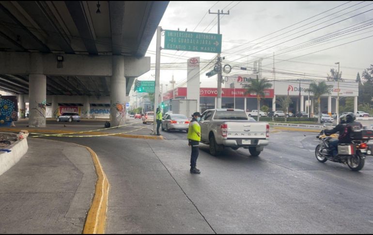 Los cierres viales se realizaron debido a la carrera ciclista L'Etape Guadalajara-Zapopan del Tour de France. ESPECIAL /