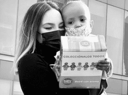 Belinda compartió en sus historias parte de esta iniciativa, que busca apoyar a niños en estas fiestas decembrinas. ESPECIAL / INSTAGRAM