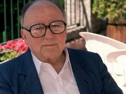 Fotografía fechada el 24 de julio del 2001 que muestra al escritor Augusto Monterroso. EFE / ARCHIVO