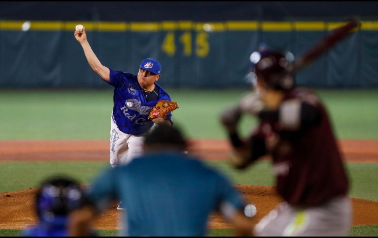 Javier Solano cargó con la derrota. TWITTER/charrosbeisbol