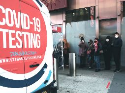 CONTAGIOS. Ocho de cada 10 casos en EU ya corresponden a Ómicrón. AFP