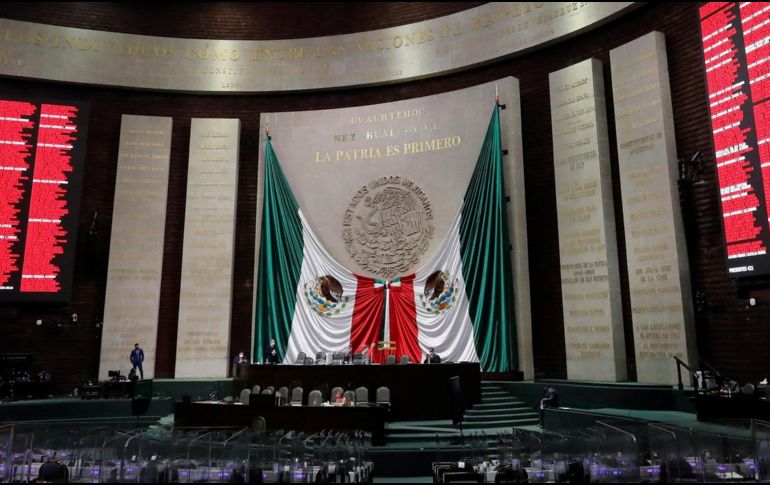 Según la postura de los diputados, el INE está invadiendo Competencias del Congreso y violando los derechos de los electores. EFE/Cámara de Diputados