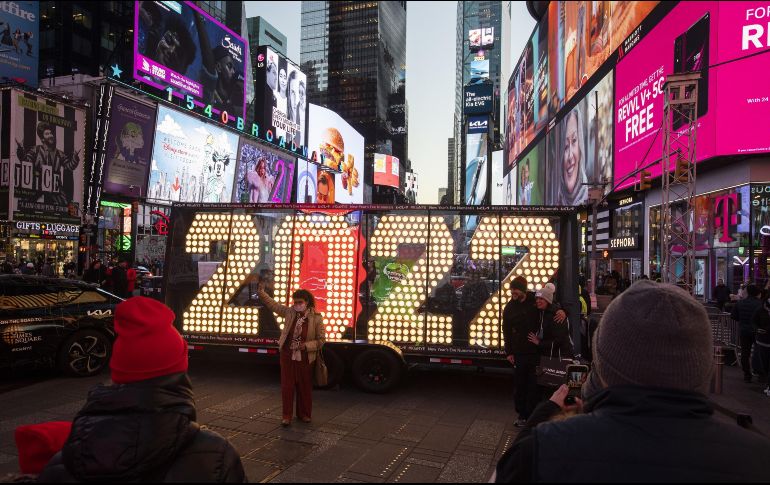 Las fiestas navideñas sumaron a la recuperación económica. XINHUA/W. Ying