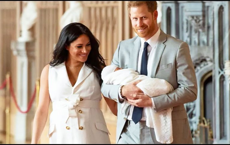 Lilibeth Diana es la segunda hija de Meghan y Harry, quienes tuvieron a su primer hijo Archie, hace dos años. EFE/ARCHIVO