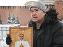 El recuerdo. Los rusos no olvidan a Stanley, dirigente soviético que gobernó férreamente la URSS desde 1929 a 1953. EFE