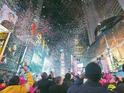 Nace un año nuevo. La emoción de recibir un nuevo ciclo en Times Square es incomparable. Cortesía