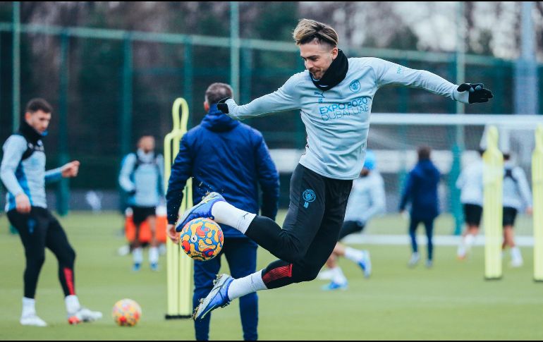 ESTRELLA. El City pagó en el verano más de 100 millones de libras por Grealish. @MANCHESTERCITY