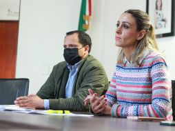 Michelle Greicha Frangie, presidenta del patronato del DIF Zapopan, explica que Las familias tienen que estar bien convencidas que es temporal y que el chiquito se va a liberar. CORTESÍA / Gobierno de Zapopan