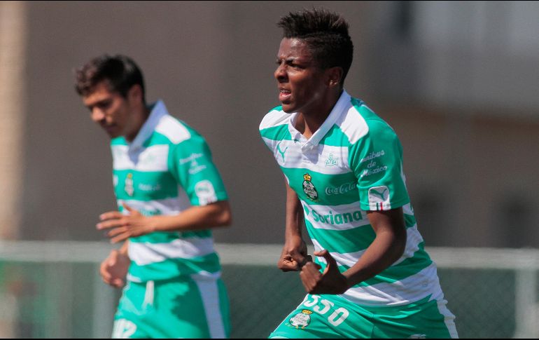 Maleck apareció registrado con la categoría Sub-20 del Santos Laguna poco después de salir del penal de Puente Grande. IMAGO7