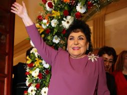 En la fotografía posa la actriz, productora y política mexicana Carmen Salinas, fallecida a los 82 años en 2021. NTX / ARCHIVO