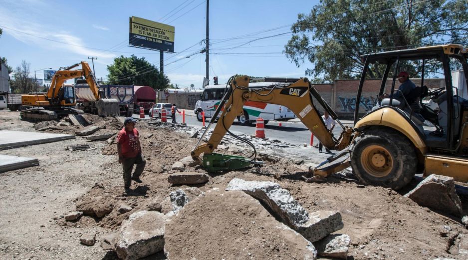 La intervención se lleva a cabo desde avenida Cañas hasta la calle Calderas, en la colonia Álamo Industrial. EL INFORMADOR/ARCHIVO