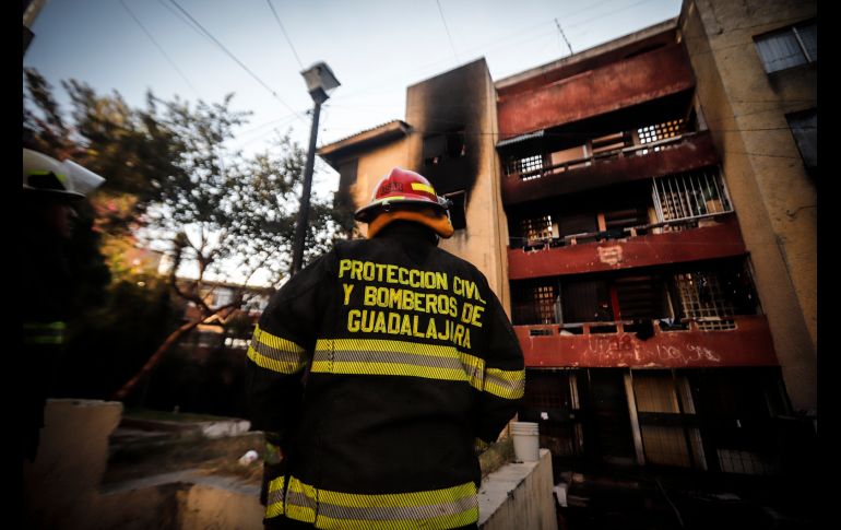 La causa de la conflagración hasta el momento no ha sido determinada. CORTESÍA/PC GDL